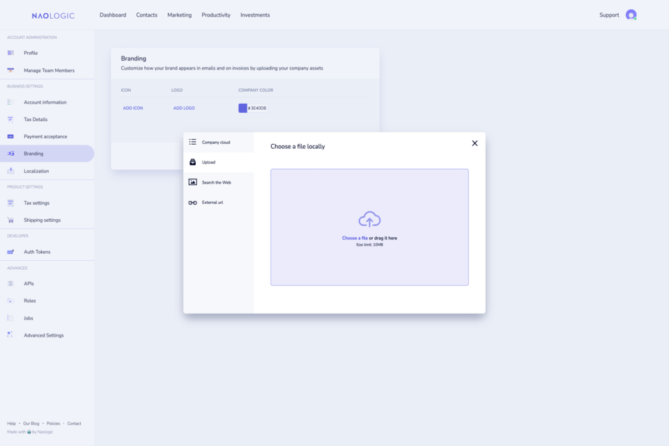 File and media explorer